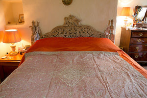Offbeat Interiors - Indian bed spread
