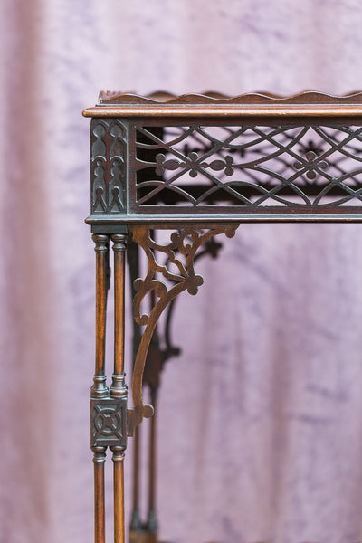 Offbeat Interiors - A 1920’s ‘Chinese Chippendale’ Style Mahogany Urn Stand