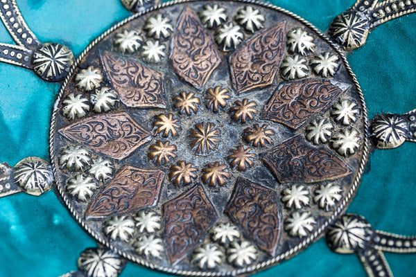 Offbeat Interiors - Moroccan Turquoise Glazed Plate